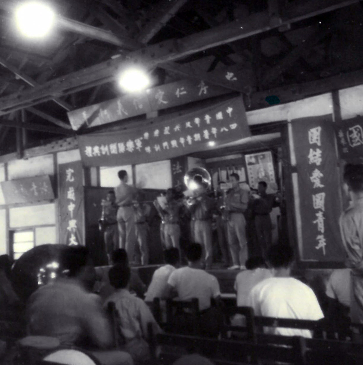 107.48年8月嘉師軍樂隊赴臺北參加總團部舉辦之戰鬥訓練