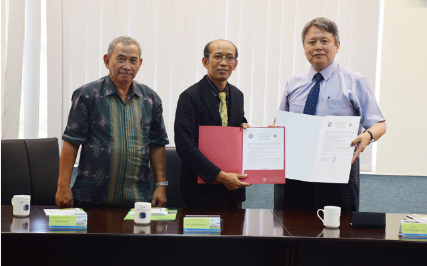 生命科學院與印尼日惹大學農學院簽署MOU