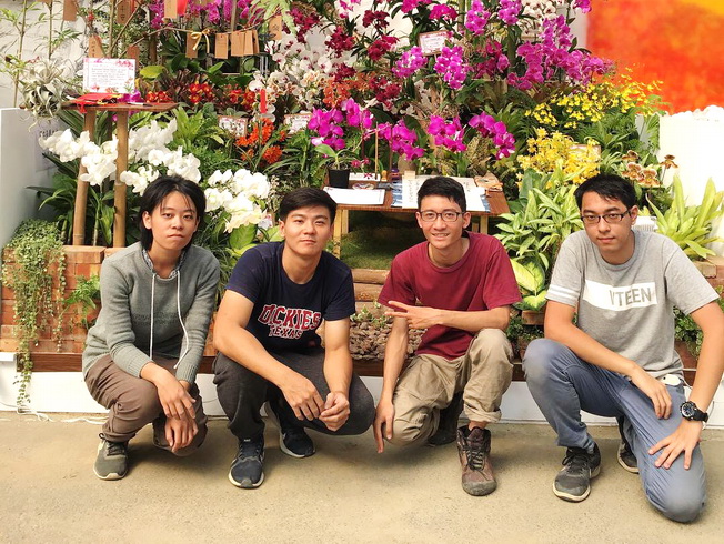 The junior student team of the Department of Horticultural Science, NCYU, won the first prize at “National Cup: Educational Youth Farmer Landscape Display” in 2019 Taiwan International Orchid Show. 