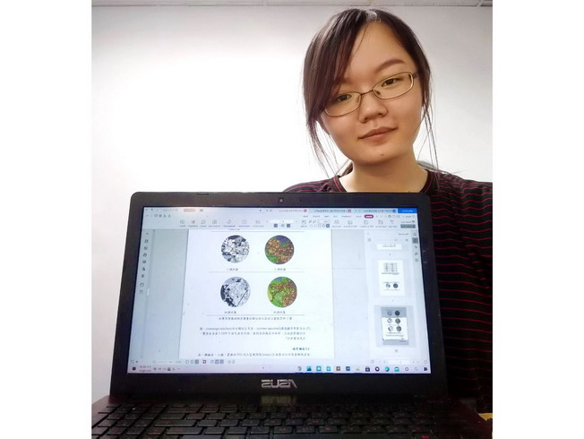 Cai Yi-Lian, a student of the Department of Landscape Architecture, employed professional technology to carry out applied research on volunteered geographic information big data and landscape measurement index analysis. 