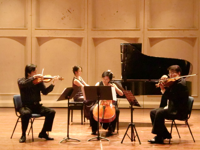 Piano Quartet Performance